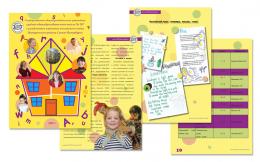 Дизайн и вёрстка буклета для средней общеобразовательной школы